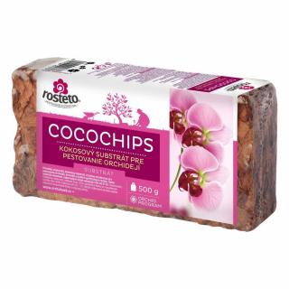 Cocochips pro orchideje - kokosové kousky lisované 500 g