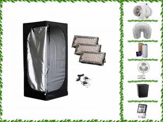 EconomyGrow: kompletní pěstební set Mammoth Lite 60 + (3pack) modulový reflektor