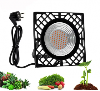 LED grow reflektor 50W pro microgreens/bylinky