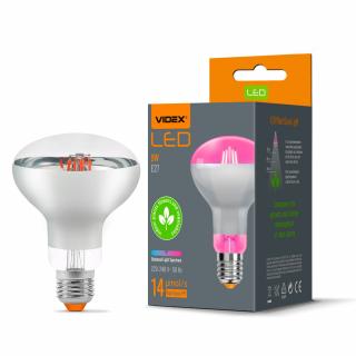 LED GROW žárovka VIDEX E27 9W FITO