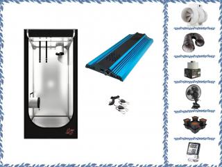 Optimalgrow: kompletní pěstební set Hydroshoot 100 + LED panel AzureGrow 240W