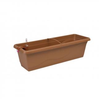 Plastkon samozavlažovací truhlík Extra Line Smart Terakota, 60x20.5x17 cm