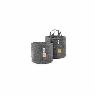 Root Pouch Grey květináč textilní 29x36 cm - 22 l