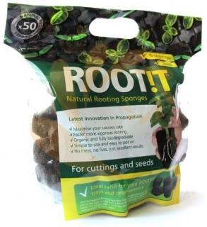 Root!t Natural Rooting Sponges 50 ks
