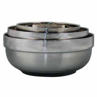 Sada 3 nerezových misek My Weigh