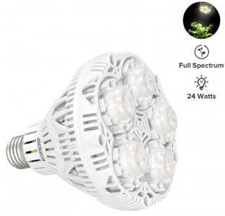 SANSI LED grow žárovka pro rostliny 24W