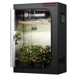 Spider Farmer SET G4500, 140x70x200, odtahový ventilátor (automatické ovládání)
