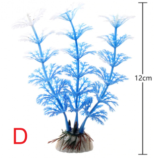 Umělé rostliny do akvária Akvarijní rostliny: Modrá - 12cm (D)