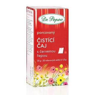 Dr.Popov Čaj čistící s červenou řepou, porcovaný, 30 g
