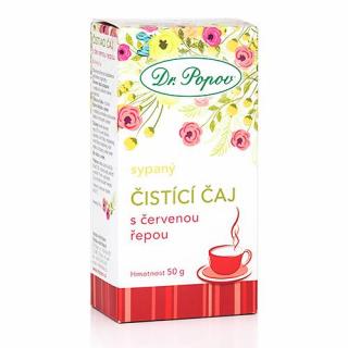 Dr.Popov Čaj čistící s červenou řepou, sypaný, 50 g