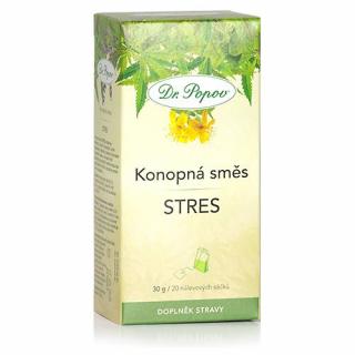 Dr.Popov Čaj konopný Stres, porcovaný, 30 g
