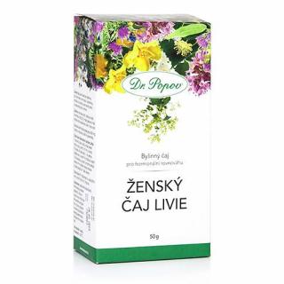 Dr.Popov Čaj Ženský Livie, sypaný, 50 g