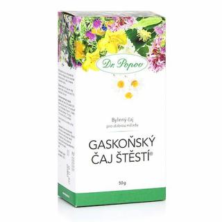 Dr.Popov Gaskoňský bylinný čaj štěstí, sypaný, 50 g