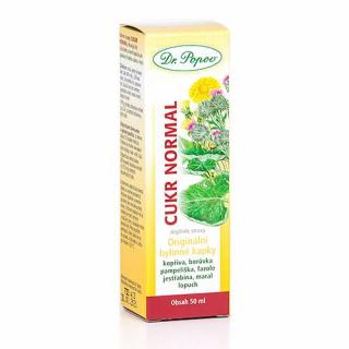 Dr.Popov Kapky bylinné Cukr normal 50 ml