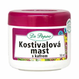 Dr.Popov kostivalová mast s kafrem 50 ml