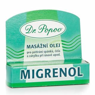 Dr. Popov Migrenol masážní olej roll-on 6 ml