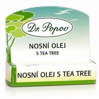 Dr.Popov nosní olej s Tea Tree roll-on 6 ml
