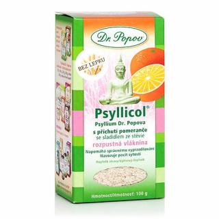 Dr.Popov Psyllicol s příchutí pomeranče 100 g