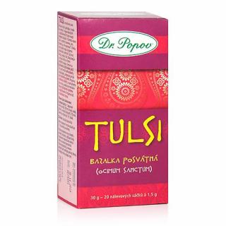 Dr.Popov Tulsi čaj Bazalka posvátná, porcovaný, 30 g