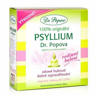 Dr.Popov Vláknina Psyllium 500 g