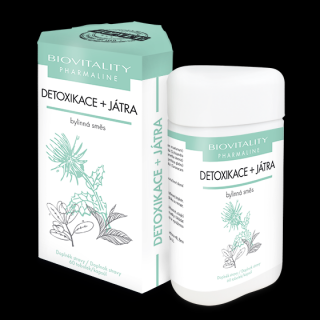 TOPVET Detoxice+játra bylinná směs 60 tablet