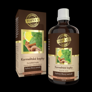 TOPVET Karmelitské kapky 100 ml