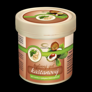 TOPVET kaštanový masážní gel 250 ml