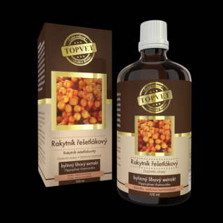 TOPVET rakytník tinktura kapky 100 ml
