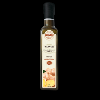 TOPVET Zázvorový sirup farmářský 320 g