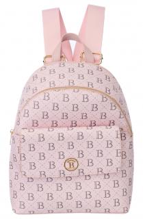 Batoh BERTOO Alessia pink logo