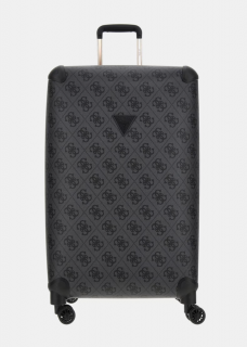 Cestovní kufr GUESS B8688988 coal logo XXL  77x46x33 cm, 103 l
