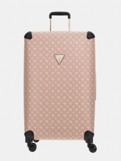 Cestovní kufr GUESS P7452988 light rose logo XXL  77x46x33 cm, 103 l