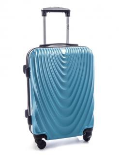 Cestovní kufr RGL 663 modrý metalický - XXL  70x47x29 cm