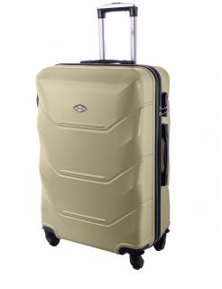 Cestovní kufr RGL 720 champagne - XL  66x45x26 cm