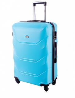 Cestovní kufr RGL 720 světle modrý - XXL  70x47x29 cm