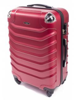 Cestovní kufr RGL 730 červený - M  50x35x21 cm