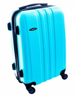 Cestovní kufr RGL 740 světle modrý - XL  66x45x26 cm