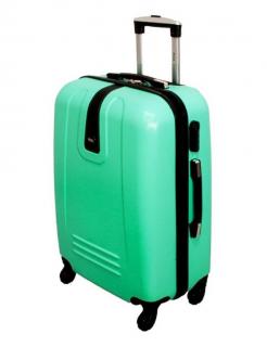 Cestovní kufr RGL 910 mentolový - L  61x43x25 cm