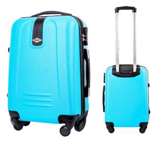 Cestovní kufr RGL 910 světle modrý - L  61x43x25 cm