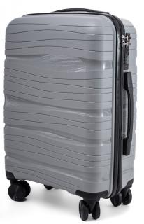 Cestovní kufr RGL PP3 šedý - L  66x43x26 cm