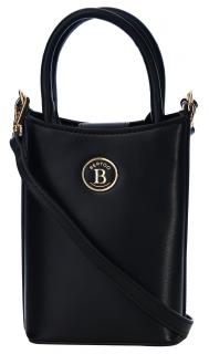 Dámská kabelka BERTOO Francesca black plain