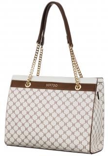 Dámská kabelka BERTOO Giulia brown large