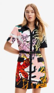 Dámské šaty DESIGUAL 24SWVW73/2000 Velikost: M