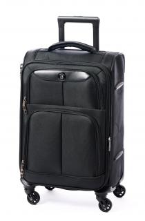 Kabinový kufr BERTOO Bolzano - černý 38 l  36x23x57 cm, M