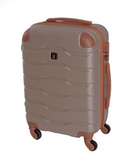 Kabinový kufr BERTOO Firenze - champagne 38 l