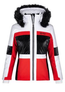 KILPI Dámská lyžařská bunda ELZA-W Červená Velikost: 34