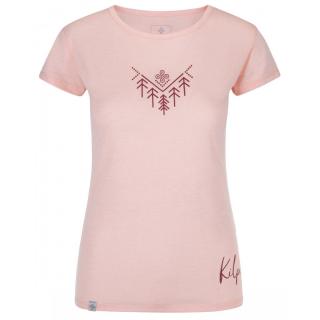 KILPI Dámské funkční tričko GAROVE-W Světle růžová Velikost: 42