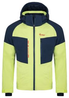 KILPI Pánská lyžařská bunda TAXIDO-M Světle zelená Velikost: 3XL