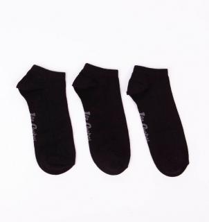 Pánské ponožky LEE COOPER snesocks 0733/black Velikost: 35/38