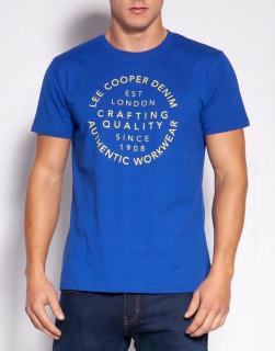 Pánské tričko LEE COOPER Crafting 0026/blue Velikost: L